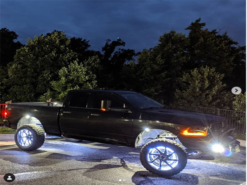 chasing led wheel lights