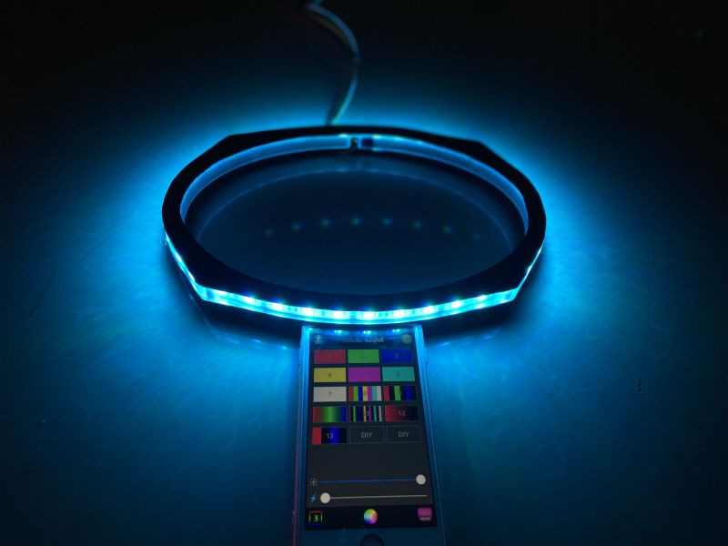 Flow Remote Speakers Ring Lights