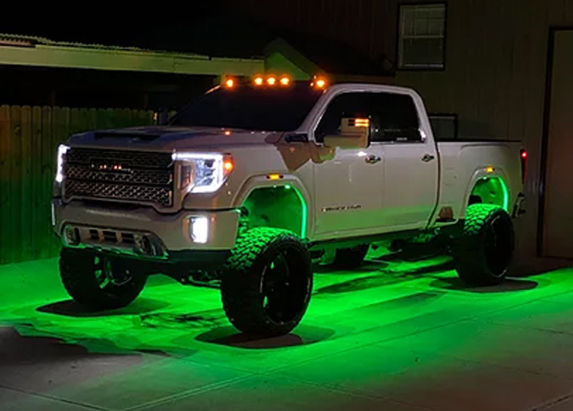 green led underglow lights