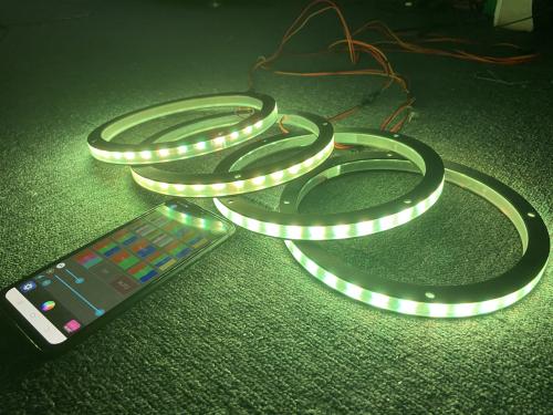 4pcs 10''Rgb Led Speaker Ring Light