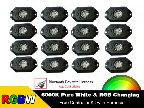 RGBW LED Rock Lights