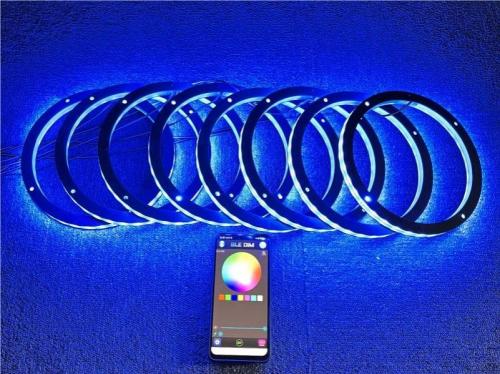 RGB Multi Color Speakers Ring Lights