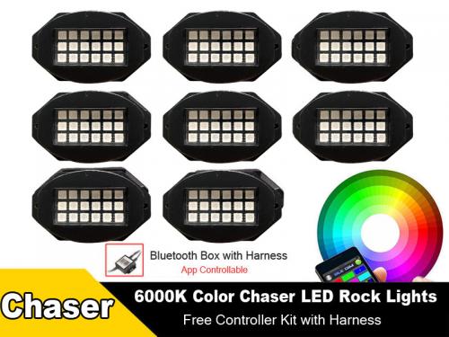 Chasing LED Rock Lights