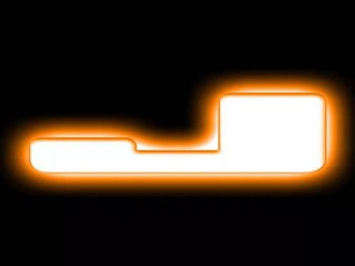 LED Emblem Amber Light for JEEP