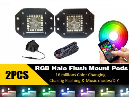 Flush Mount Chasing Work Lights