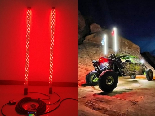 RGB Whip Lights